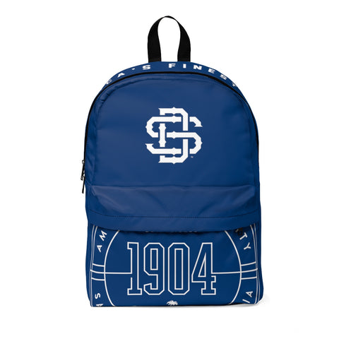 SD Unisex Navy Classic Backpack