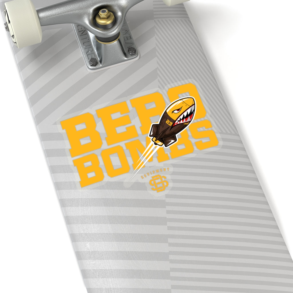 Bebo Bombs Kiss-Cut Stickers