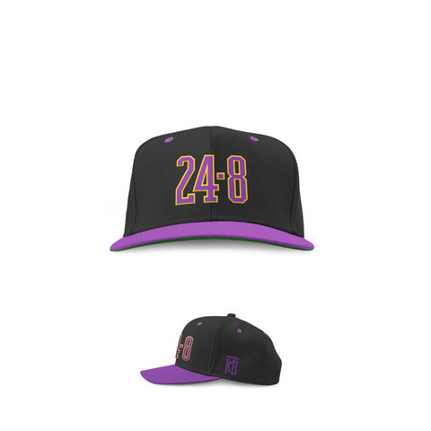 248 Black/ Purple Snapback (Pre-Draft)
