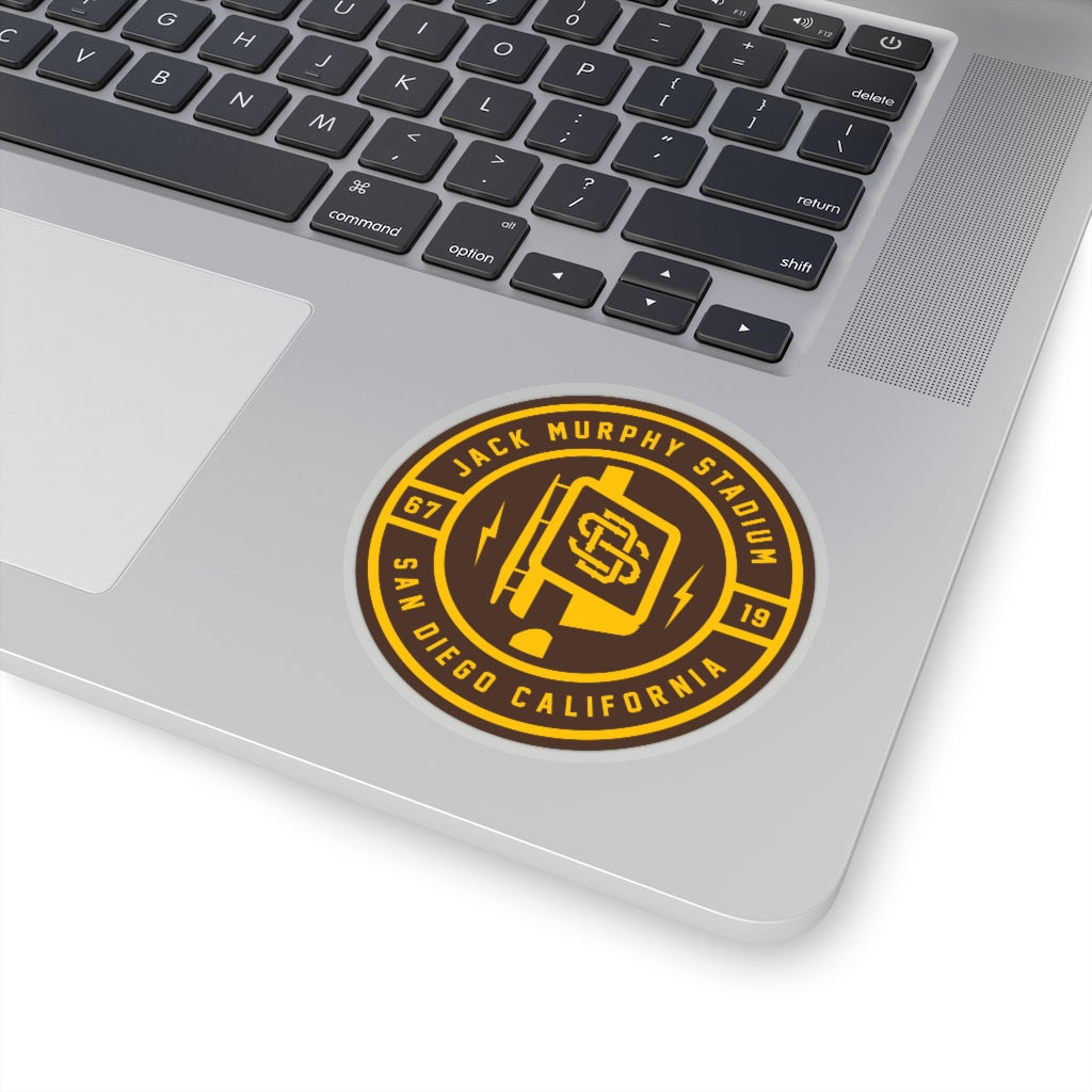 Jack Murphy Stadium Kiss-Cut Stickers