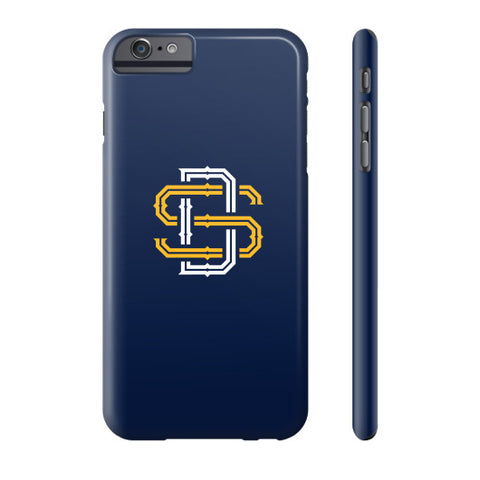 BX Logo Phone Case (Blue and Gold)