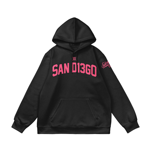 El Capitan SD13 City Connect (Midweight Black Pullover Hoodie / Crewneck)