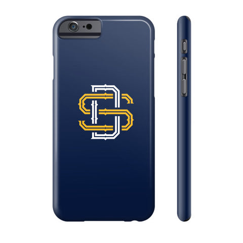 BX Logo Phone Case (Blue and Gold)