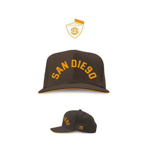 SDCA19 Brown & Gold Snapback